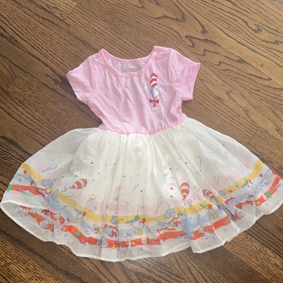 Dr. Seuss Pink and Red Cat in the Hat Tee - Picture 1 of 5